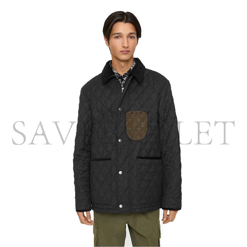 Bv*b*rry QUILTED NYLON HADDINGTON JACKET 81157901